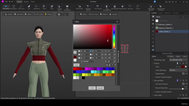 Style3d Atelier: Beginner's Garment Workshop - Screenshot_02