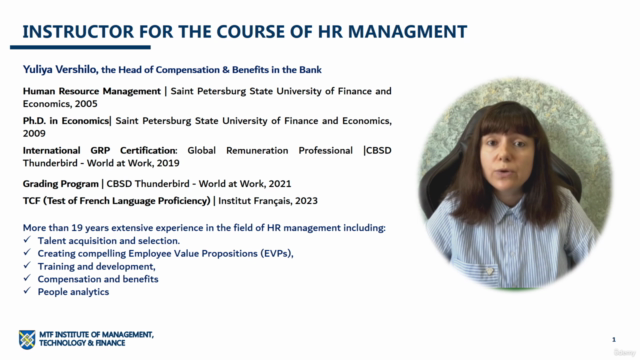 Human Resources Expert Certificate: HR Metrics and Analytics – Screenshot 2