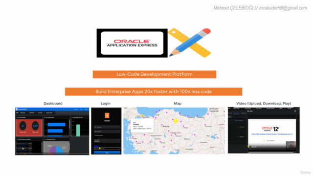 Oracle Apex - Create Web Apps Easily (Az Kod, Çok İş) – Screenshot 3