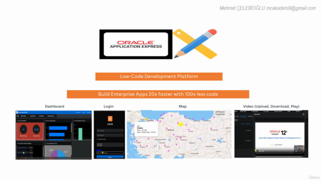 Oracle Apex - Create Web Apps Easily (Az Kod, Çok İş) – Screenshot 4