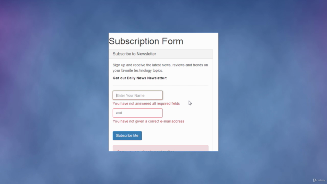 PHP / AJAX Form in 35 Minutes - Screenshot_03