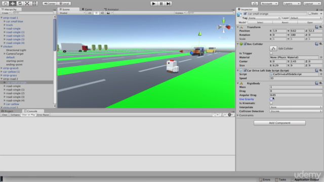 Unity 3D 2017 - Build , program & publish Crossy Road game - Screenshot_02