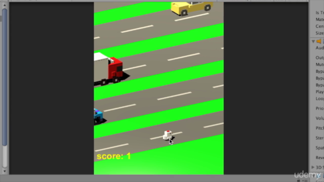 Unity 3D 2017 - Build , program & publish Crossy Road game - Screenshot_04