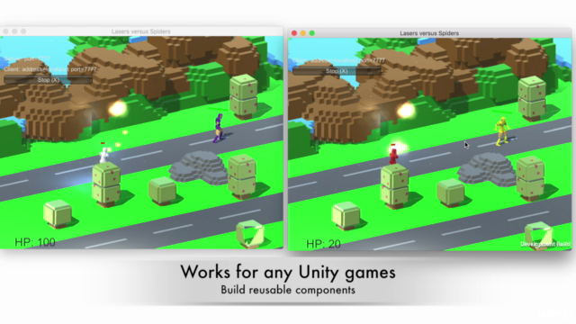 Unity Multiplayer UNET Build Online Shooter . Code included - Screenshot_03