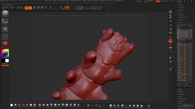 Learn Sculpting in Pixelogics ZBrush Create a Micro Organism - Screenshot_02