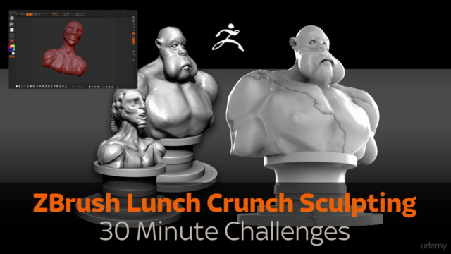 Speed Lunch Crunches for Beginners to Pixelogics ZBrush - Screenshot_02