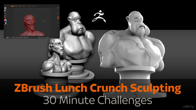 Speed Lunch Crunches for Beginners to Pixelogics ZBrush - Screenshot_03