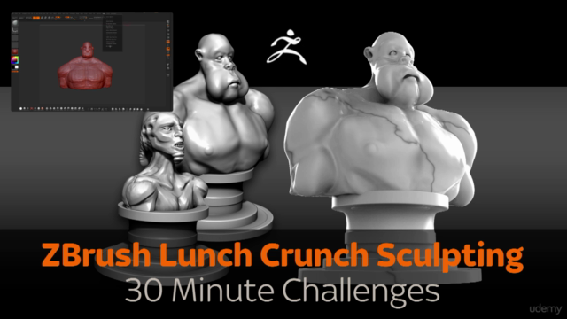 Speed Lunch Crunches for Beginners to Pixelogics ZBrush - Screenshot_04