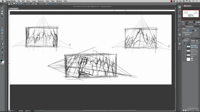 Digital Painting in Clip Studio - Working in Perspective - Screenshot_02