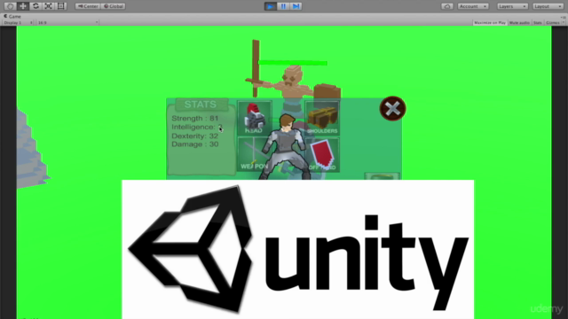 Unity 2017 - RPG Character Stats and Item Attributes System - Screenshot_03