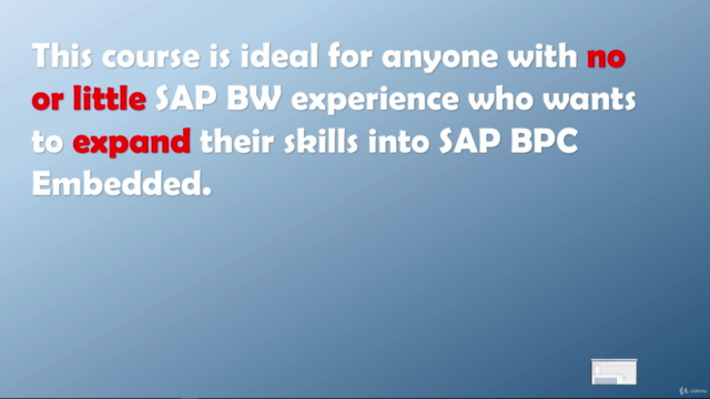 SAP BPC Embedded Fundamentals for Planning Applications - Screenshot_04