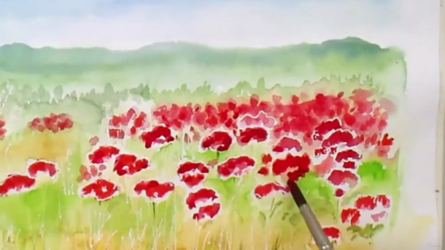 Paint these vivid FRENCH POPPIES in a loose & RELAXED style. - Screenshot_03