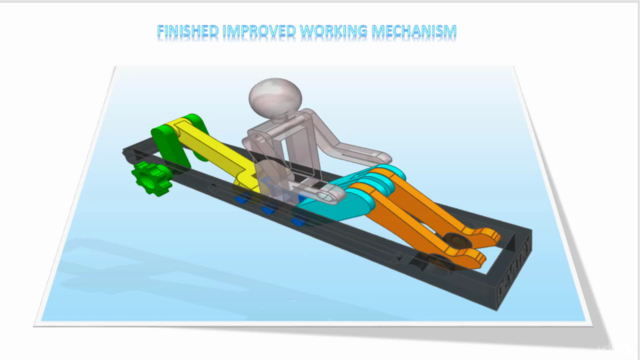 Create a Rowboat Mechanism Using Siemens Solid Edge - Screenshot_04